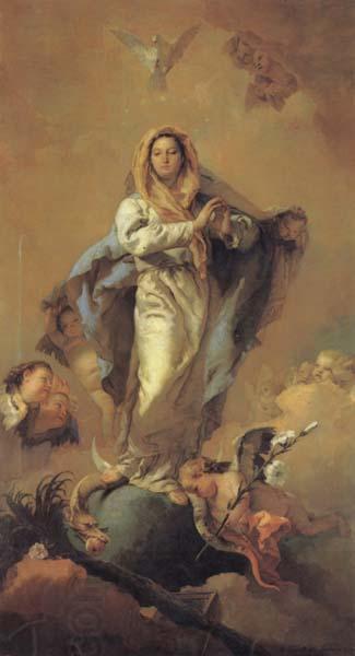 Giovanni Battista Tiepolo The Immaculate Conception China oil painting art